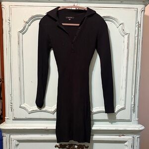 Love Tree Black Long Sleeve Dress